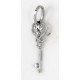 Beautifully Crafted Diamond Pendant in 18k White Gold with Certified Diamonds - PD4006W
